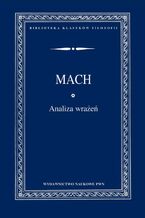 Okładka - Analiza wrażeń - Ernst Mach