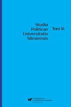 Okładka - Studia Politicae Universitatis Silesiensis. T. 14 - red. Jan Iwanek, Rafał Glajcar