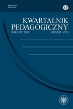 Okładka - Kwartalnik Pedagogiczny 2020/1 (255) - Adam Fijałkowski