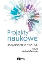 Okładka - Projekty naukowe - Justyna Małkuch-Świtalska