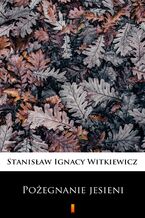 Okładka - Pożegnanie jesieni - Stanisław Ignacy Witkiewicz