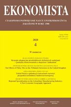 Okładka - Ekonomista 2020 nr 4 - Praca zbiorowa