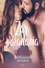 Okładka - LUST. Żar pożądania - zbiór romansów erotycznych - Sofia Fritzson