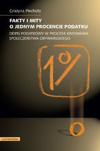 Okładka - Fakty i mity o jednym procencie podatku. Odpis podatkowy w procesie kreowania społeczeństwa obywatelskiego - Grażyna Piechota