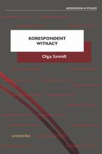 Okładka - Korespondent Witkacy - Olga Szmidt