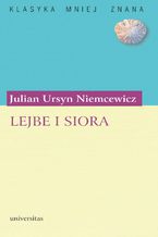 Okładka - Lejbe i Siora, czyli listy dwóch kochanków. Romans - Julian Ursyn Niemcewicz