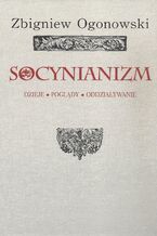 Okładka - Socynianizm - Zbigniew Ogonowski