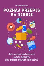 Okładka - Poznaj przepis na siebie - Marta Olesiak