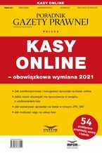 Okładka - Kasy online obowiązkowa wymiana 2021 - Praca zbiorowa