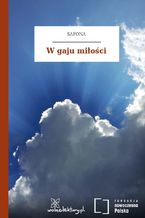 Okładka - W gaju miłości - Safona