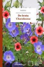 Okładka - Do brata Charaksosa - Safona