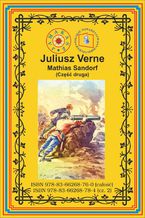 Okładka - Mathias Sandorf. Część druga - Juliusz Verne