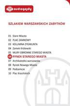 Okładka - Rynek Starego Miasta. Szlakiem warszawskich zabytków - Ewa Chęć