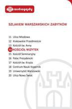Okładka - Kościół Wizytek. Szlakiem warszawskich zabytków - Ewa Chęć