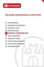 Okładka - Kościół seminaryjny. Szlakiem warszawskich zabytków - Ewa Chęć