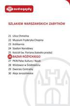 Okładka - Bazar Różyckiego. Szlakiem warszawskich zabytków - Ewa Chęć