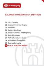 Okładka - Aleje Jerozolimskie. Szlakiem warszawskich zabytków - Ewa Chęć