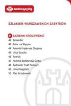 Okładka - Łazienki Królewskie. Szlakiem warszawskich zabytków - Ewa Chęć