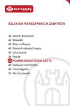 Okładka - Pomnik Bohaterów Getta. Szlakiem warszawskich zabytków - Ewa Chęć