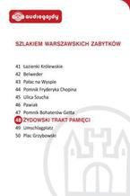 Okładka - Żydowski Trakt Pamięci. Szlakiem warszawskich zabytków - Ewa Chęć