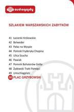 Okładka - Plac Grzybowski. Szlakiem warszawskich zabytków - Ewa Chęć