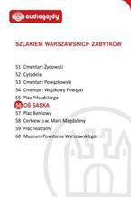 Okładka - Oś Saska. Szlakiem warszawskich zabytków - Ewa Chęć