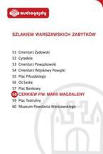 Okładka - Cerkiew pw. Marii Magdaleny. Szlakiem warszawskich zabytków - Ewa Chęć