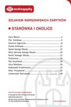 Okładka - Starówka i okolice. Szlakiem warszawskich zabytków - Ewa Chęć