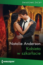 Okładka - Kobieta w szkarłacie - Natalie Anderson