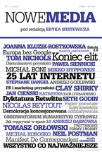 Okładka - NOWE MEDIA pod redakcją Eryka Mistewicza Kwartalnik 7/2014 - Eryk Mistewicz