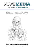 Okładka - NOWE MEDIA pod redakcją Eryka Mistewicza: Hagada  siła opowieści - prof. Waldemar Chrostowski