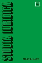Okładka - Studia Iuridica, nr 86 - Tomasz Giaro