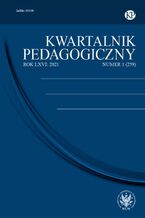 Okładka - Kwartalnik Pedagogiczny 2021/1 (259) - Adam Fijałkowski