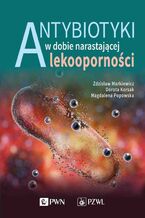 Okładka - Antybiotyki w dobie narastającej lekooporności - Zdzisław Markiewicz, Magdalena Popowska, Dorota Korsak, Krzysztof Sieradzki