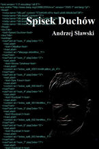 Okładka - Spisek duchów - Andrzej Sławski