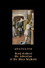 Okładka - Trzej studenci, czyli tajemnicza kradzież na uniwersytecie. The Adventure of the Three Students - Arthur Conan Doyle