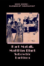 Okładka - Sobowtór bankiera - Kurt Matull, Matthias Blank