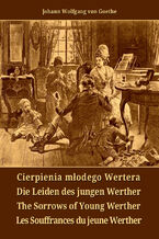 Okładka - Cierpienia młodego Wertera. Die Leiden des jungen Werthers. The Sorrows of Young Werther. Les Souffrances du jeune Werther - Johann Wolfgang von Goethe
