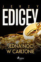 Okładka - Jedna noc w Carltonie - Jerzy Edigey