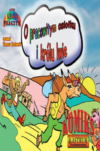 Okładka - O pracowitym osiołku i królu lwie - komiks - Lech Tkaczyk