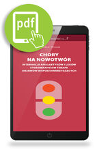Okładka - Chory na nowotwór interakcje analgetyków i leków stosowanych w terapii objawów współtowarzyszących - Jarosław Woroń
