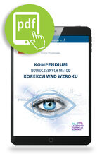 Okładka - Kompendium nowoczesnych metod korekcji wad wzroku - Joanna Wierzbowska