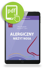 Okładka - Alergiczny nieżyt nosa - 50 pytań i odpowiedzi - Piotr Rapiejko, Agnieszka Lipiec