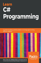 Okładka - Learn C# Programming. A guide to building a solid foundation in C# language for writing efficient programs - Marius Bancila, Prakash Tripathi, Raffaele Rialdi, Ankit Sharma