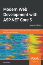 Okładka - Modern Web Development with ASP.NET Core 3. An end to end guide covering the latest features of Visual Studio 2019, Blazor and Entity Framework - Second Edition - Ricardo Peres