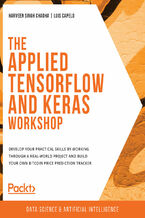 Okładka - The Applied TensorFlow and Keras Workshop. Develop your practical skills by working through a real-world project and build your own Bitcoin price prediction tracker - Harveen Singh Chadha , Luis Capelo , Abhranshu Bagchi, Achint Chaudhary, Vishal Chauhan, Alexis Rutherford, Subhash Sundaravadivelu