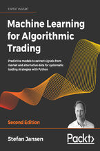 Okładka - Machine Learning for Algorithmic Trading. Predictive models to extract signals from market and alternative data for systematic trading strategies with Python - Second Edition - Stefan Jansen