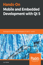 Okładka - Hands-On Mobile and Embedded Development with Qt 5. Build apps for Android, iOS, and Raspberry Pi with C++ and Qt - Lorn Potter