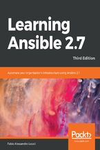 Okładka - Learning Ansible 2.7. Automate your organization's infrastructure using Ansible 2.7 - Third Edition - Fabio Alessandro Locati