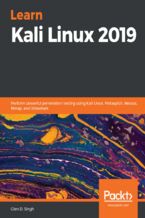 Okładka - Learn Kali Linux 2019. Perform powerful penetration testing using Kali Linux, Metasploit, Nessus, Nmap, and Wireshark - Joshua Crumbaugh, Glen D. Singh